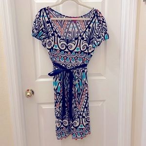 Sunny Leigh Woman’s Geometric Pattern Dress
